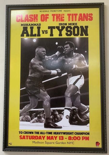 Muhammad Ali vs Mike Tyson – NJ Art’s World