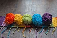 Rainbow Ball Of Yarn Free Stock Photo - Public Domain Pictures