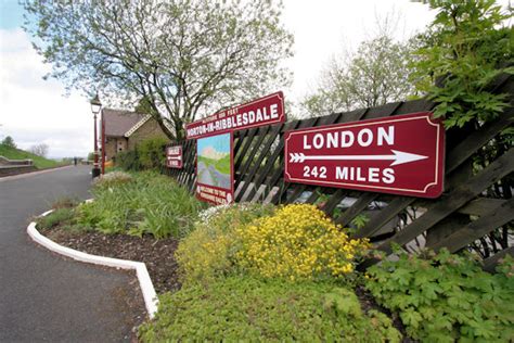 Horton-in-Ribblesdale Station © Andrew Whale :: Geograph Britain and ...