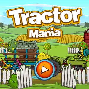 🕹️ Play Tractor Mania Game: Free Online Farm Tractor Driving Produce ...