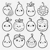Lukisan Buah Buahan Simple sketch template