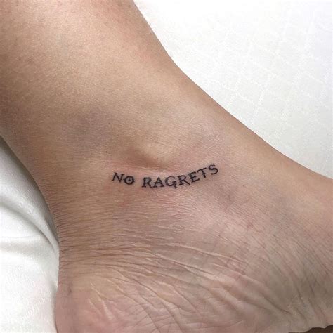 101 Best No Ragrets Tattoo Designs You Need To See!