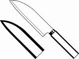 Knife Clipart Colouring Pages  Clipartsco sketch template