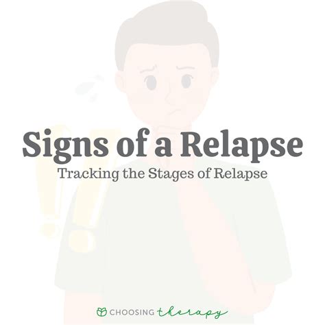 10 Relapse Signs & Symptoms to Be Aware Of | ChoosingTherapy.com