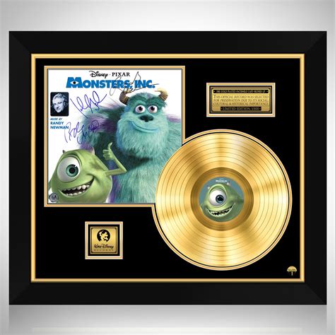 Monsters Inc. - Original Motion Picture Soundtrack Gold LP Limited Signature Edition Custom ...