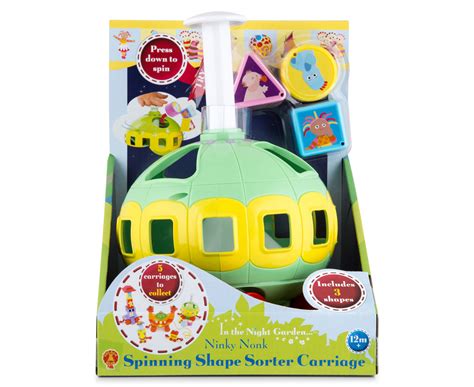 In The Night Garden Ninky Nonk Spinning Shape Sorter Carriage Toy | Catch.com.au