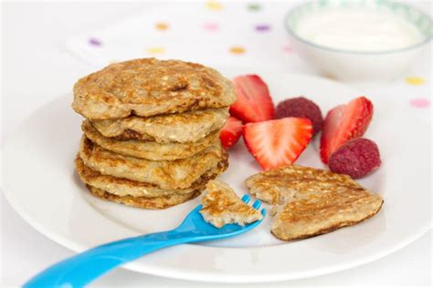 Baby Pancakes - Easy 3 Ingredient Recipe | BLW Recipes