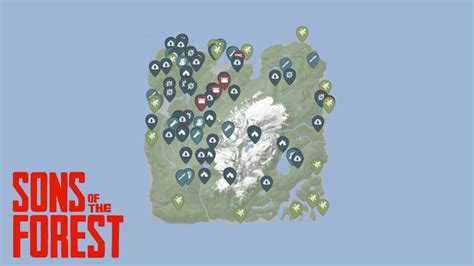 All Sons of the Forest item locations: Interactive map guide - Charlie ...