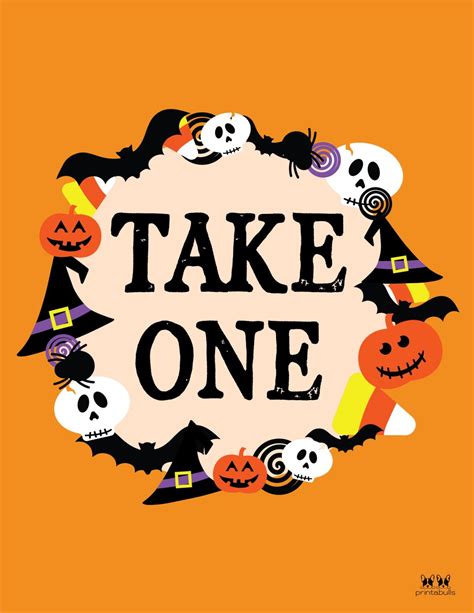 51 Halloween Signs - Free Printables | Printabulls