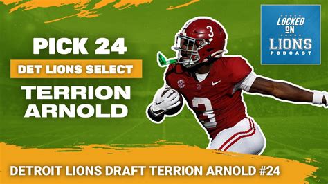 Detroit Lions Pick Terrion Arnold | 2024 NFL Draft Coverage | weareiowa.com