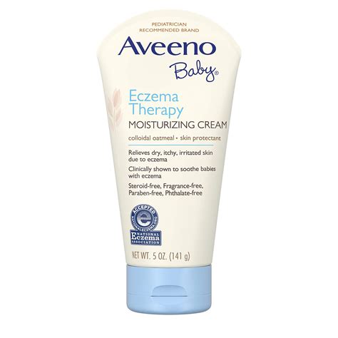 Aveeno Baby Eczema Therapy Moisturizing Cream with Natural Colloidal ...