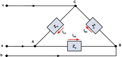 Three Phase Delta Connection: Three Phase Power,Voltage,Current | Electrical Academia