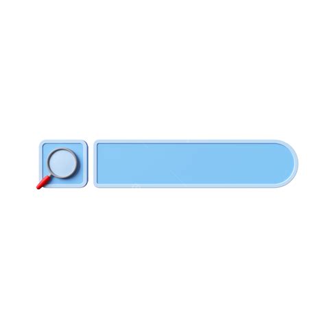 Search Bar 3d Vector, 3d Search Bar Icon, Search, Bar, 3d PNG Image For ...