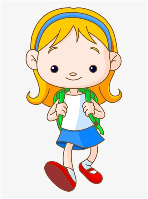 Children Png Pinterest Clip Art Cartoon Kids - Preschool Girl Cartoon ...