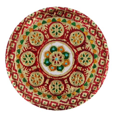 Pooja Thali Plate Aarti Prayer Diwali Temple Home Hindu Worship ...