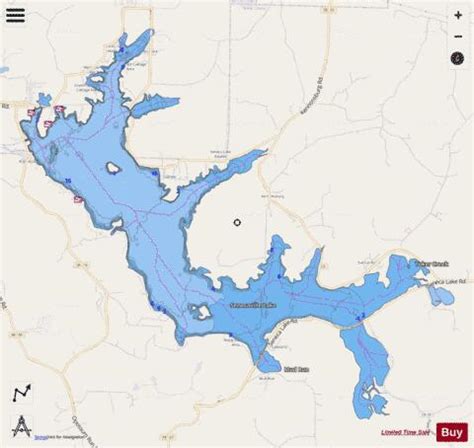 Seneca Fishing Map | Nautical Charts App