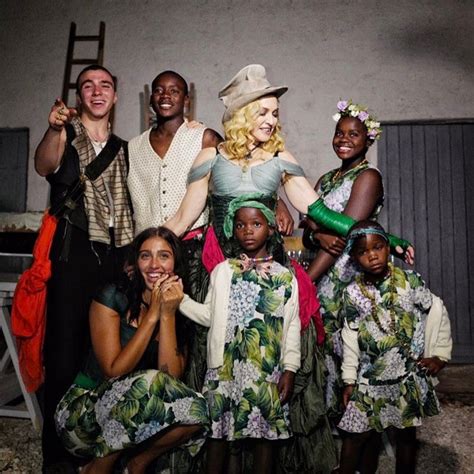 Madonna Celebrates Birthday With All 6 Kids and Shares Rare Family Photo | E! News