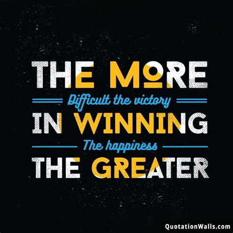 Victory Happiness Motivational Quote for Instagram - Image for Instagram