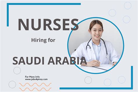 Hiring Nurses to Work in Saudi Arabia. - Jobs 4 Pinoy