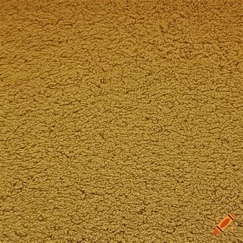 Texture of a moist yellow carpet on Craiyon