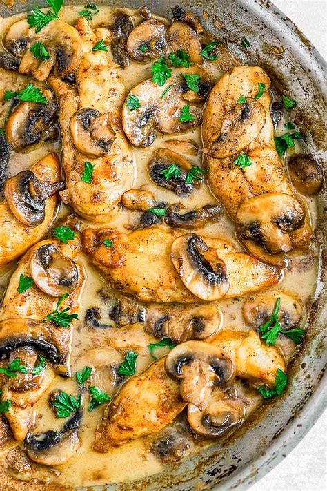 Paleo Chicken Marsala Recipe / Slow Cooker Chicken Marsala | Creme De ...