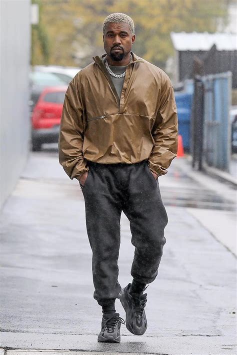 SPOTTED: Kanye West Walks Through the Rain in LA – PAUSE Online | Men's Fashion, Street Style ...