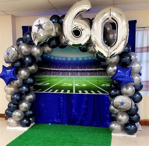 Dallas cowboys balloon arch | Dallas cowboys birthday, Dallas cowboys birthday party, Dallas ...