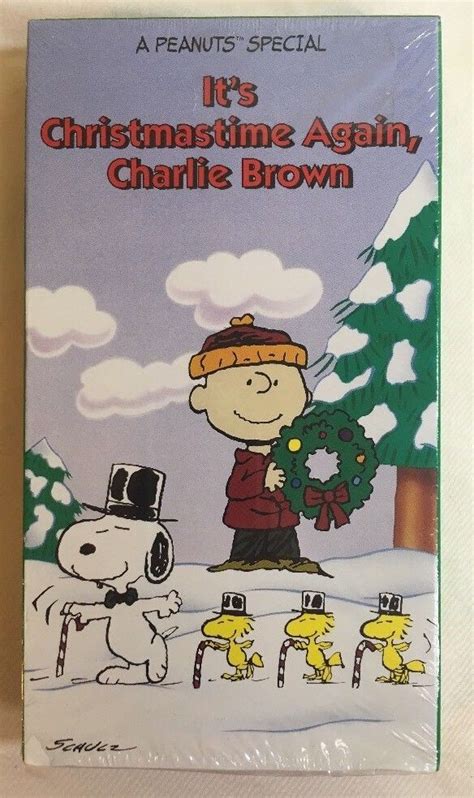 Its Christmastime Again Charlie Brown VHS 1996 Slipsleeve Christmas - New Sealed | Animated ...