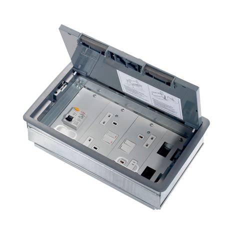 Integral RCD/RCBO Floor Box - CMD Ltd