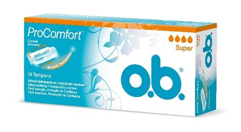 OB Pro Comfort Tampons Super 16pcs. | COSMETICS \ ACCESSORIES | Tytuł sklepu zmienisz w dziale ...