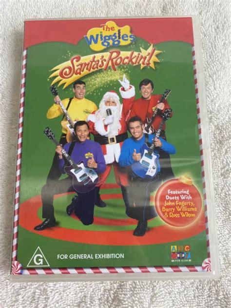 THE WIGGLES SANTA'S Rockin! (DVD, 2004) Region 4 ABC Original Line up ...