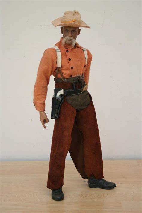 1/6 19th Cent. (Old West, ACW, Colonial Wars) Cowboy with homemade ...