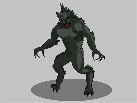 4 Ways to Draw a Werewolf - wikiHow