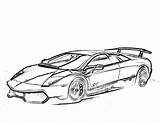 Lamborghini Coloring Page Printable sketch template