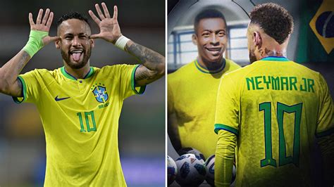 'Grateful' Neymar breaks Pele's goal-scoring record in Brazil's 5-1 win over Bolivia and pays ...