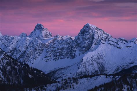 WINTER CAMPING in the DOLOMITES on Behance