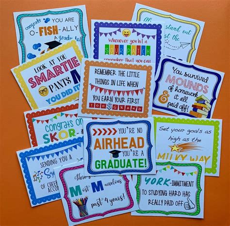 INSTANT DOWNLOAD Graduation Printables for Candy Gifts Grad | Etsy ...