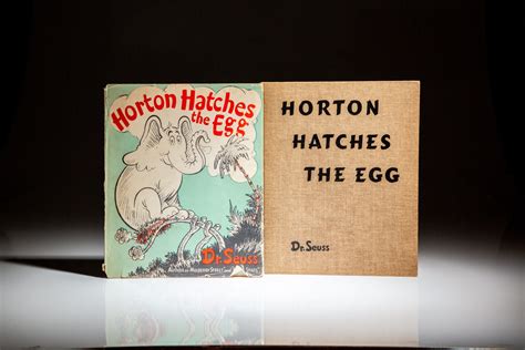 Horton Hatches The Egg - The First Edition Rare Books