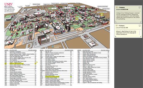 Las Vegas Unlv Campus Map