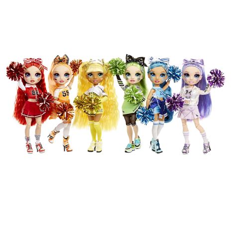 Rainbow High Cheer Ruby Anderson – Red Fashion Doll with Pom Poms, Cheerleader Doll, Toys for ...