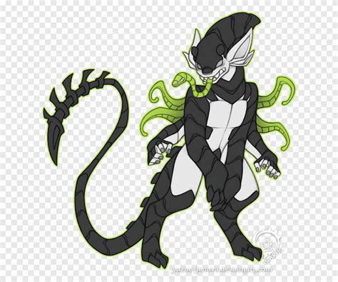 Alien Incubus Wolf Monster Gray wolf, Alien, dragon, fictional Character png | PNGEgg