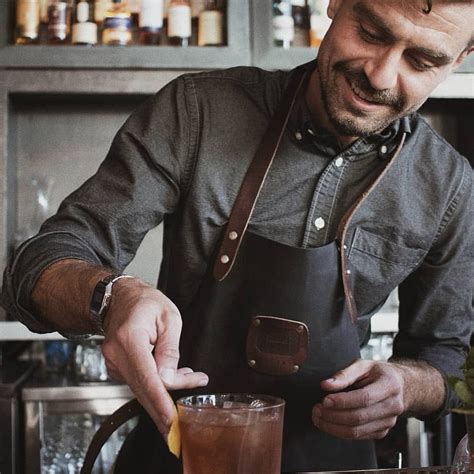 Leather Aprons for Bar's: the Perfect Tool for Mixologists– Brickwalls and Barricades