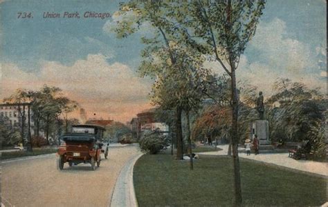 Union Park Chicago, IL Postcard