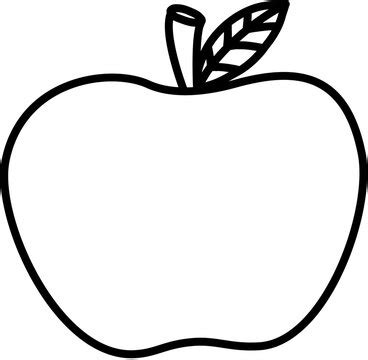 Free apple black and white, Download Free apple black and white png ...