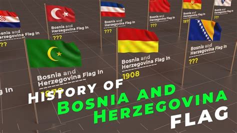 History of Bosnia and Herzegovina flag | Timeline of Bosnia and ...