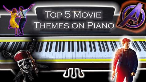 Top 5 Classic Movie Themes on Piano - YouTube