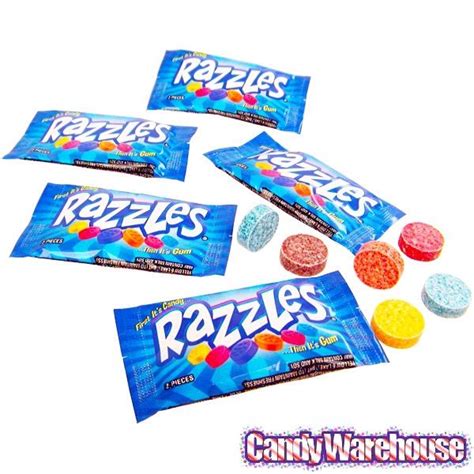 Now, razzles have many dilectible flavors my favorite is grape it has ...