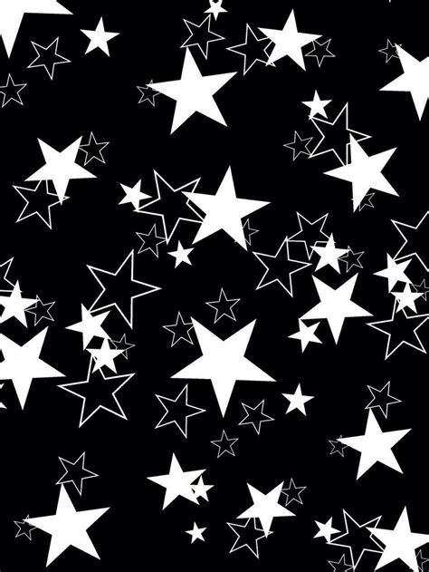 Black/white stars wallpaper | Star wallpaper, Black and white stars ...