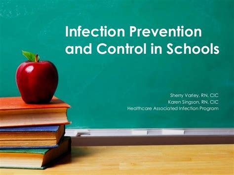 Infection Prevention and Control in Schools