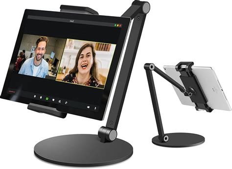 Inifispce Surface Pro Stand, iPad Pro 12.9 Holder, Multi-Angle Adjustable Tablet Stand Holder ...